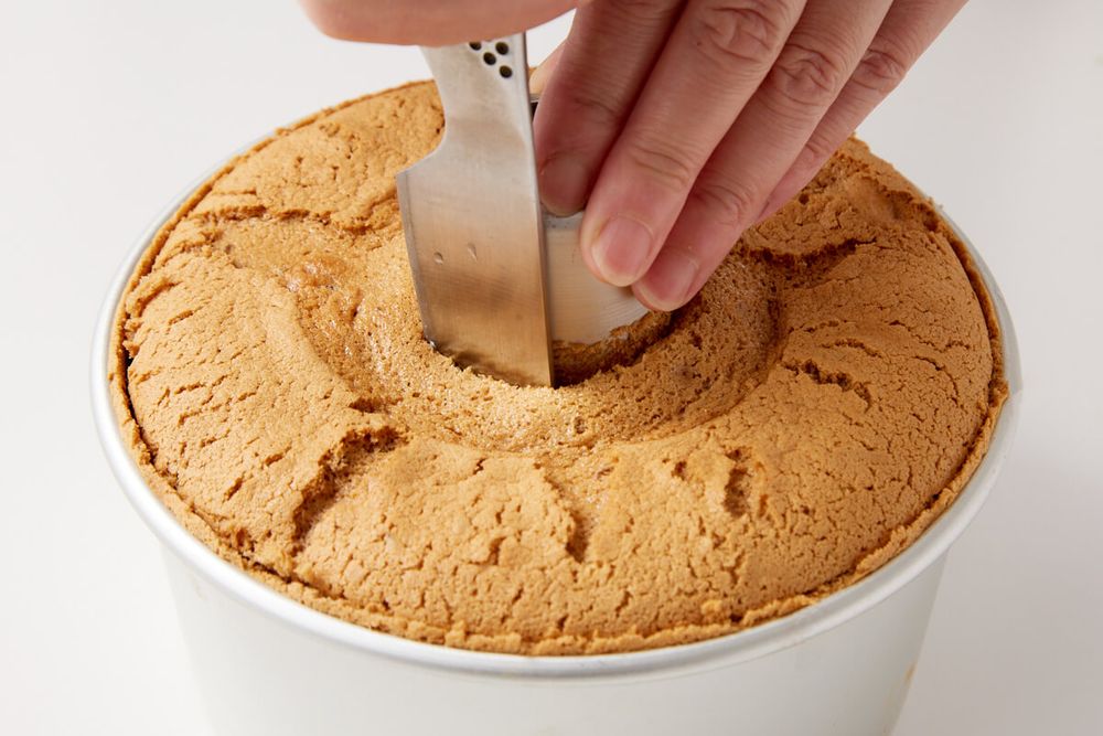 シフォンケーキの型抜き3