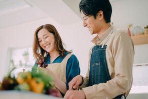 夫婦　料理