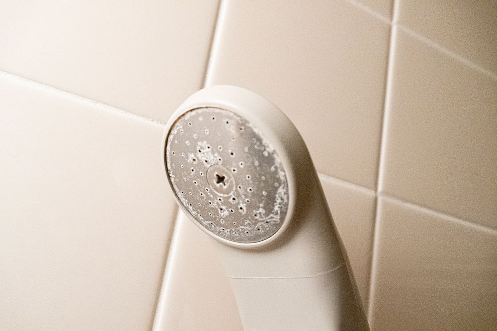 シャワーヘッドが汚れている場合