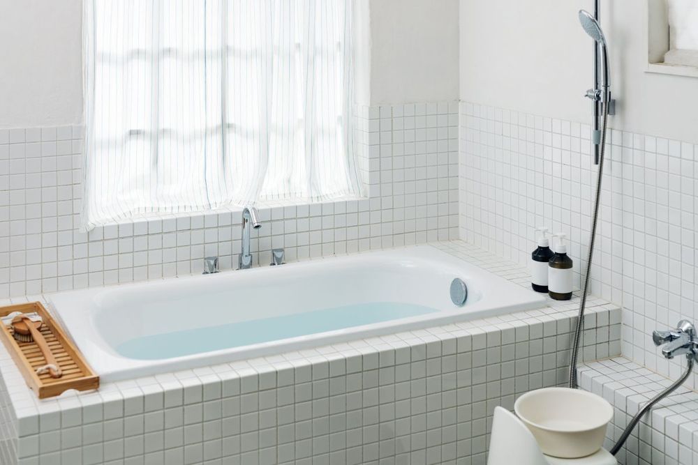 お湯を張ったお風呂