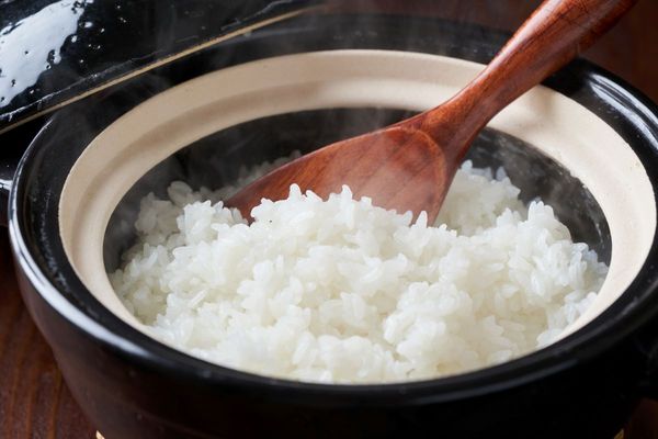 土鍋で炊いたご飯
