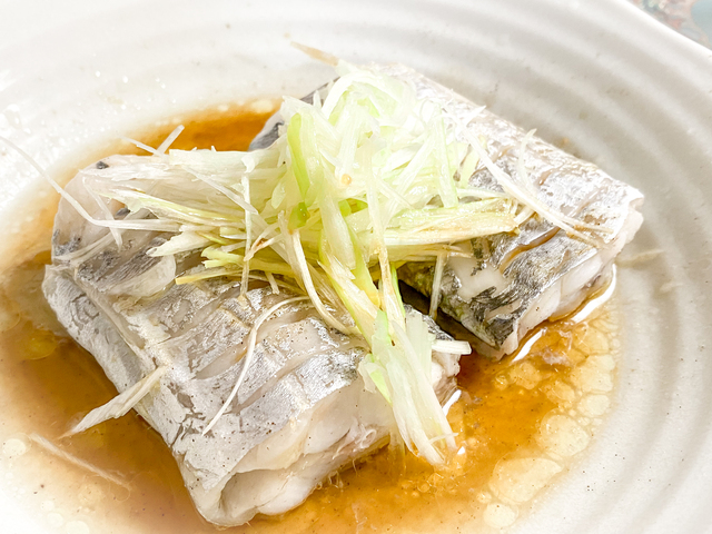 タチウオの中華蒸し