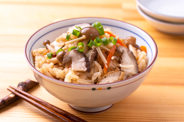 きのこの炊き込みご飯
