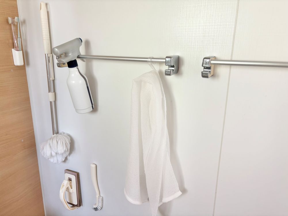 お風呂の掃除用具