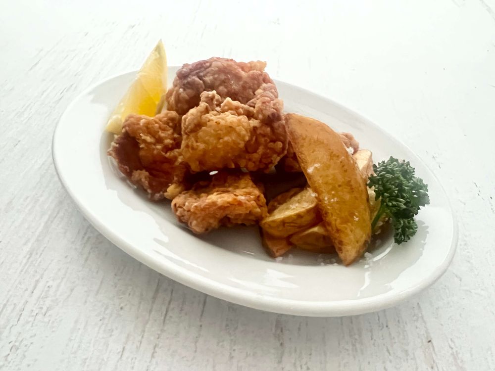 唐揚げできあがり