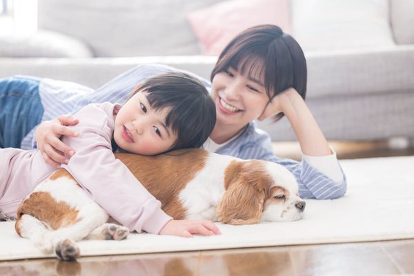 ペットと家族