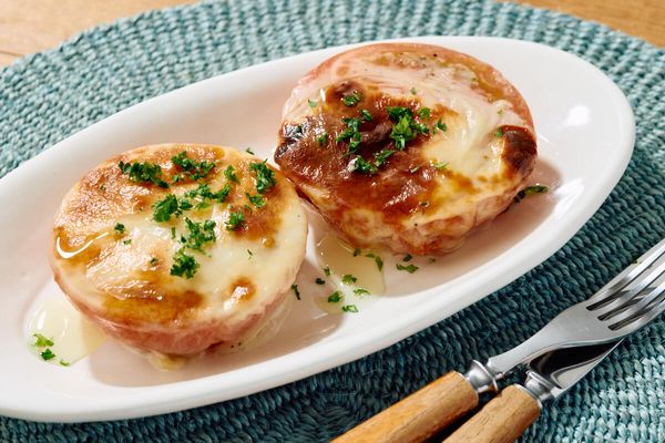 甘酒とチーズのグリルトマト