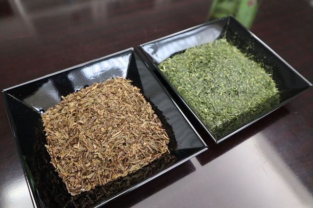煎茶とほうじ茶