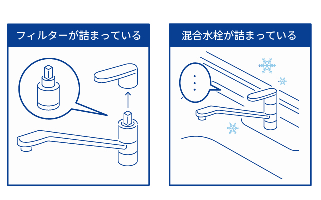 キッチンだけお湯が出ない