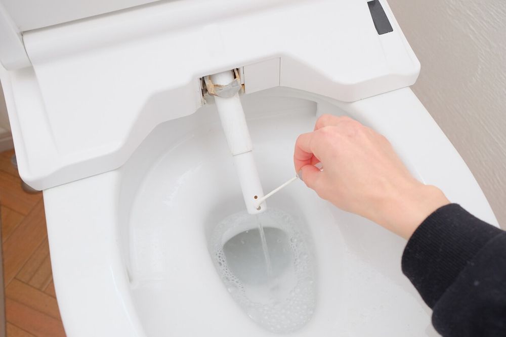 温水洗浄便座（ウォシュレットなど）のノズル