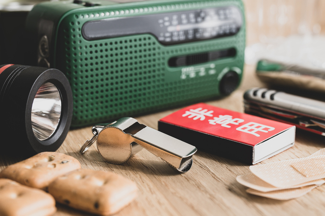 非常時の防災グッズ