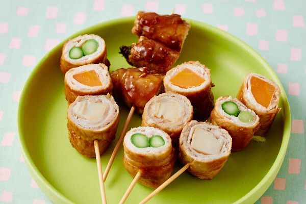 レシピ】彩り春野菜の「肉巻き串」 | 東京ガス ウチコト
