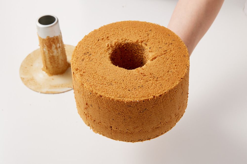 シフォンケーキの型抜き7