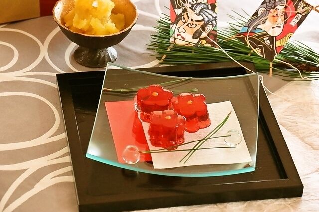 おせちレシピ】梅酒と赤ワインで! 鮮やか「梅花かん」 | 東京