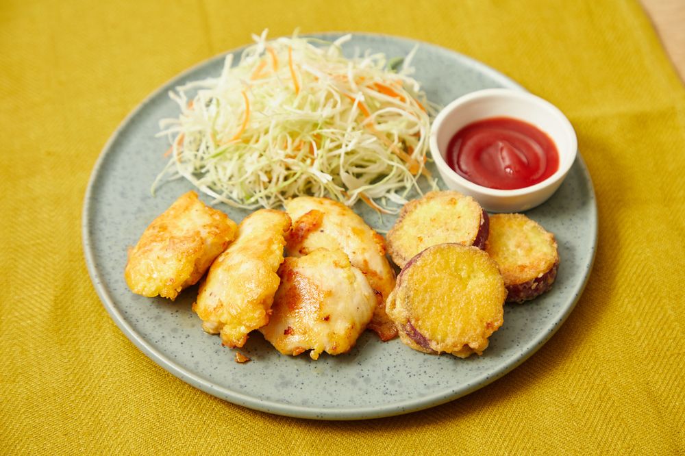 ピカピカチーズお取引 レシピ】優しい味!「鶏肉とサツマイモのチーズピカタ」 | 東京ガス